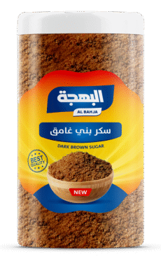 سكر بني غامق