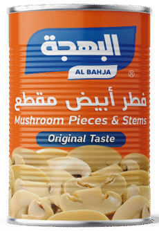 مشروم مقطع البهجة علب 400 غم
